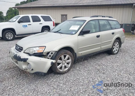 2007 Subaru Outback Outback 2.5I z USA, uszkodzony, nr VIN 4S4BP61C577342069